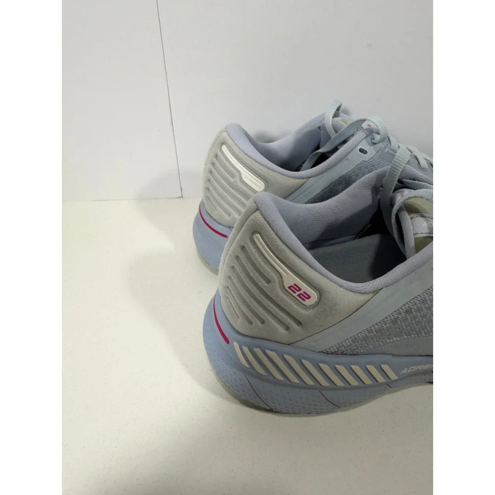 Brooks Adrenaline GTS 22 Womens Running Shoes Blue Grey Stability Sneakers